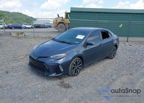 2018 Toyota Corolla Se из США, поврежденный, VIN 2T1BURHE0JC105002